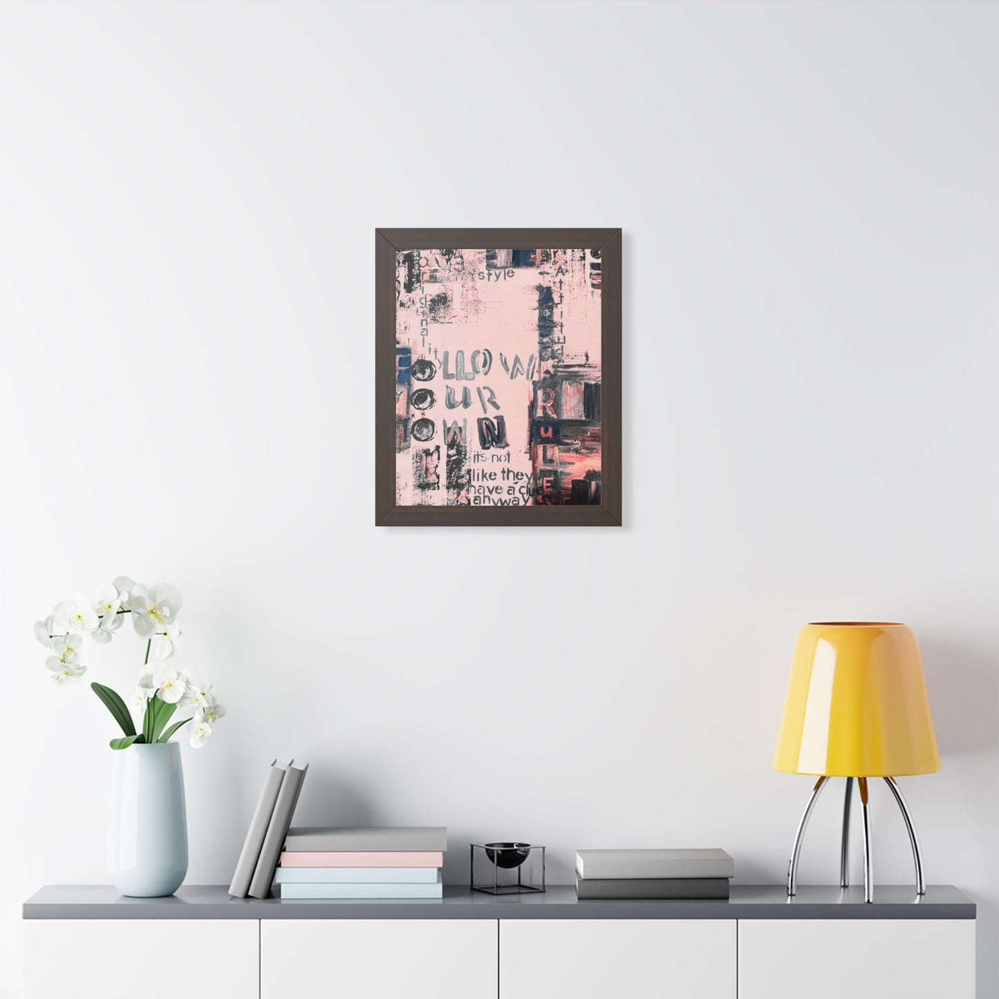 Framed Vertical Poster - Fortunate Lemon Shop
