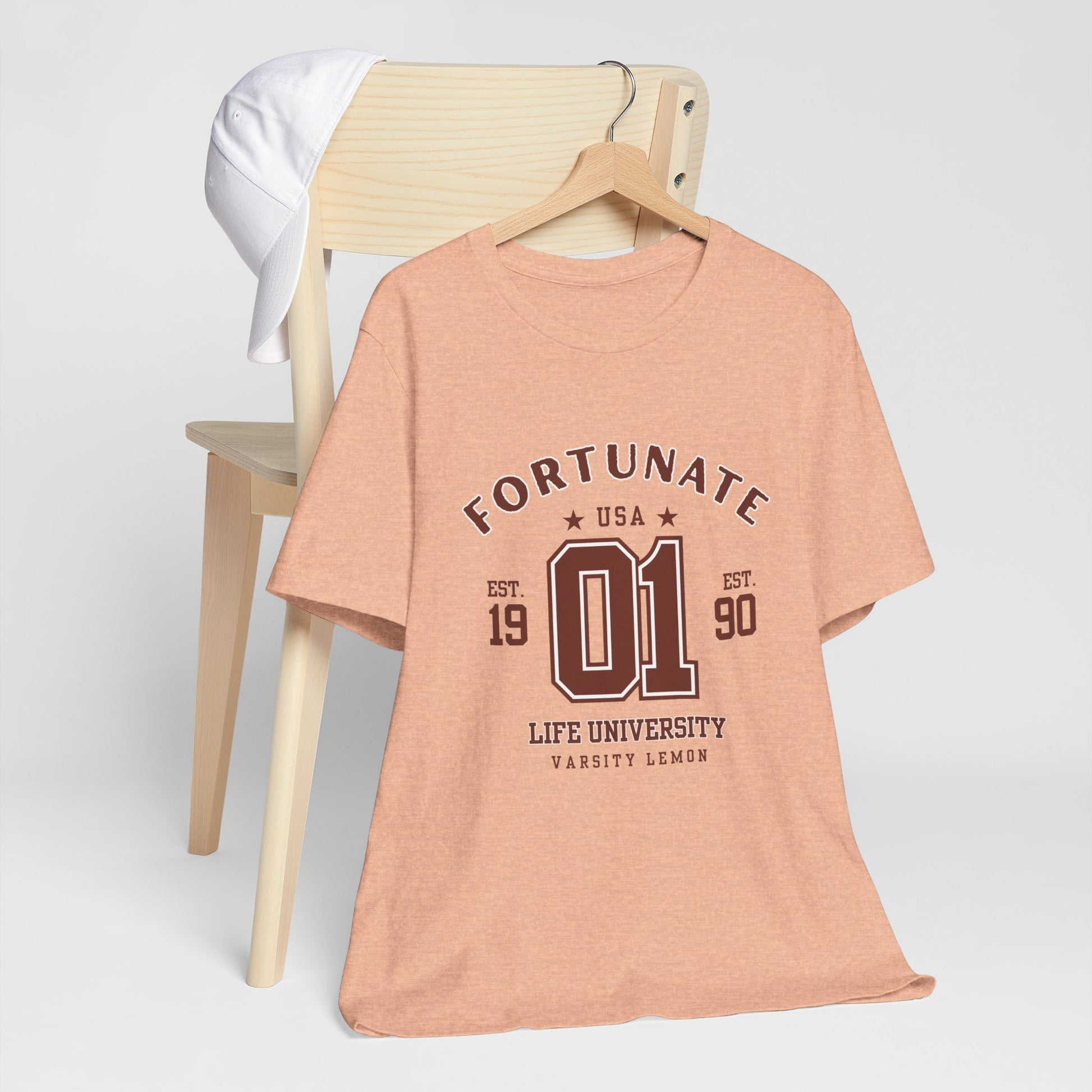 Fortunate 01 Life University T-Shirt - Fortunate Lemon Shop