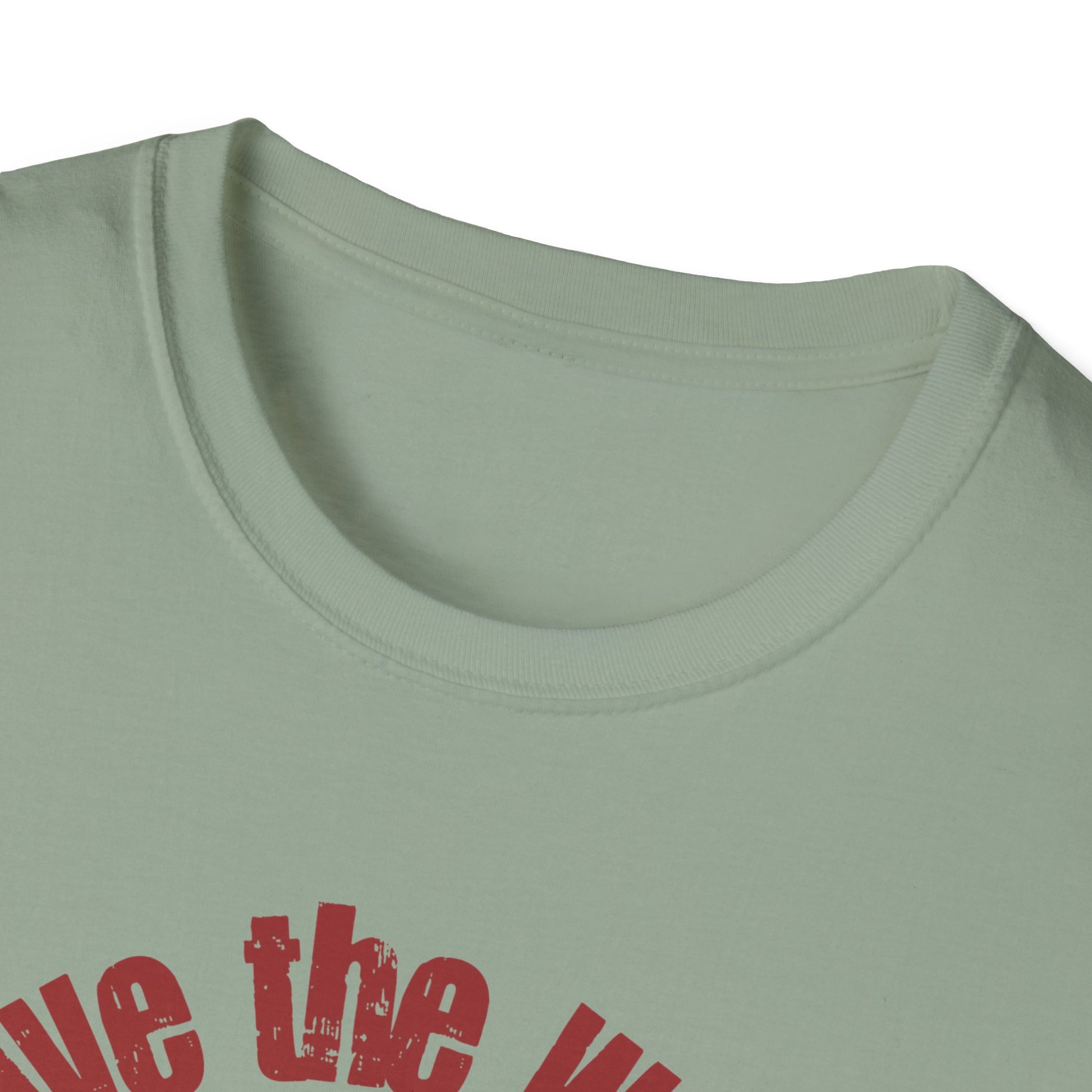 Vintage T-Shirt – "Save the World, Raise a Hippie" Peace Sign Floral Design - Fortunate Lemon Shop
