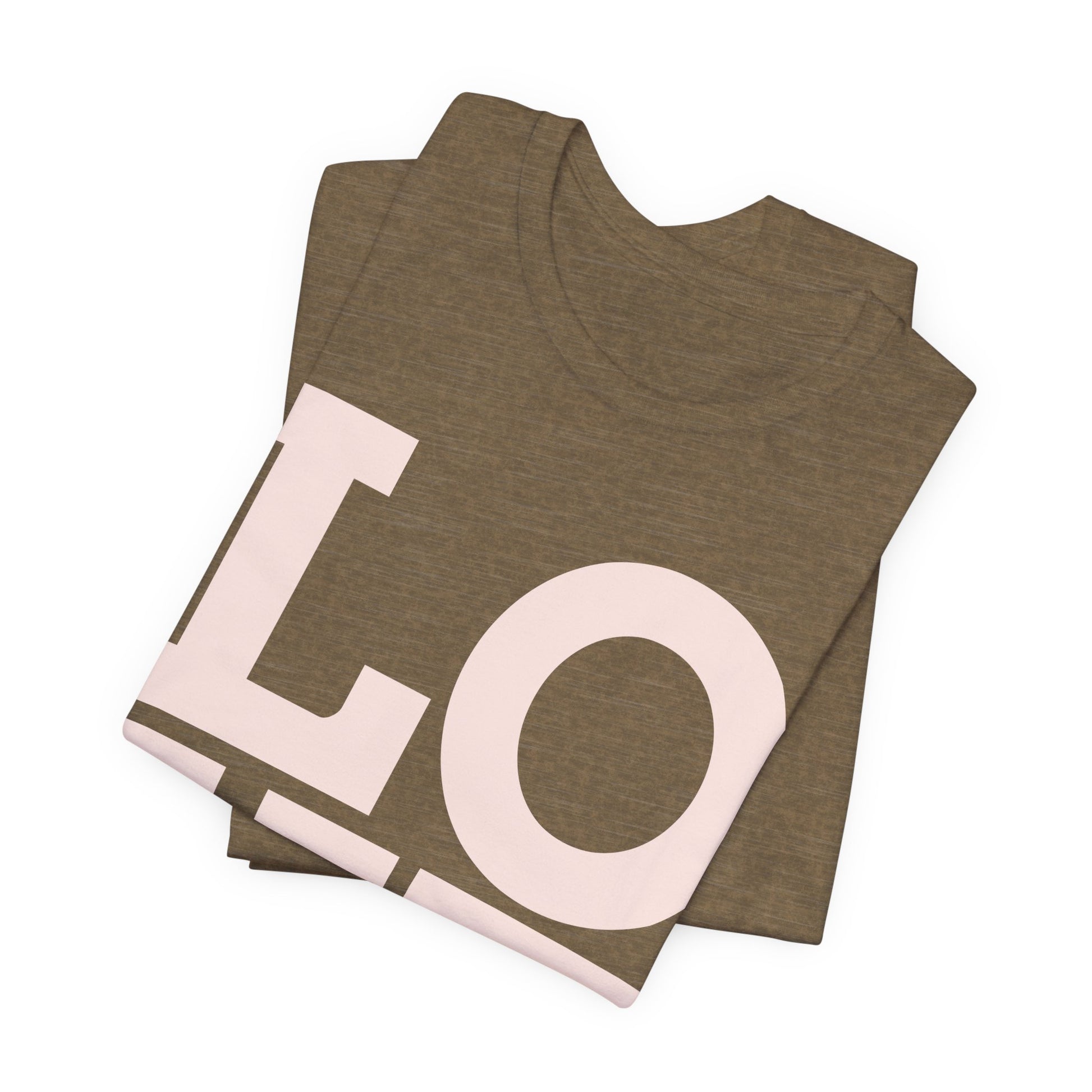 Love Heals Graphic Tee — Inspirational Pink Unisex T-Shirt - Fortunate Lemon Shop