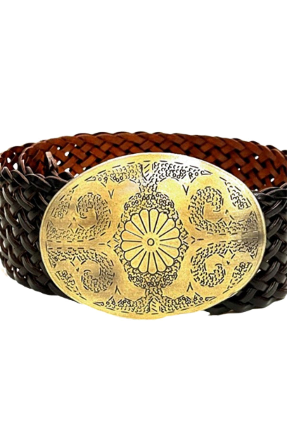 WESTERN STYLE BUCKLE BELT - Fortunate Lemon Shop