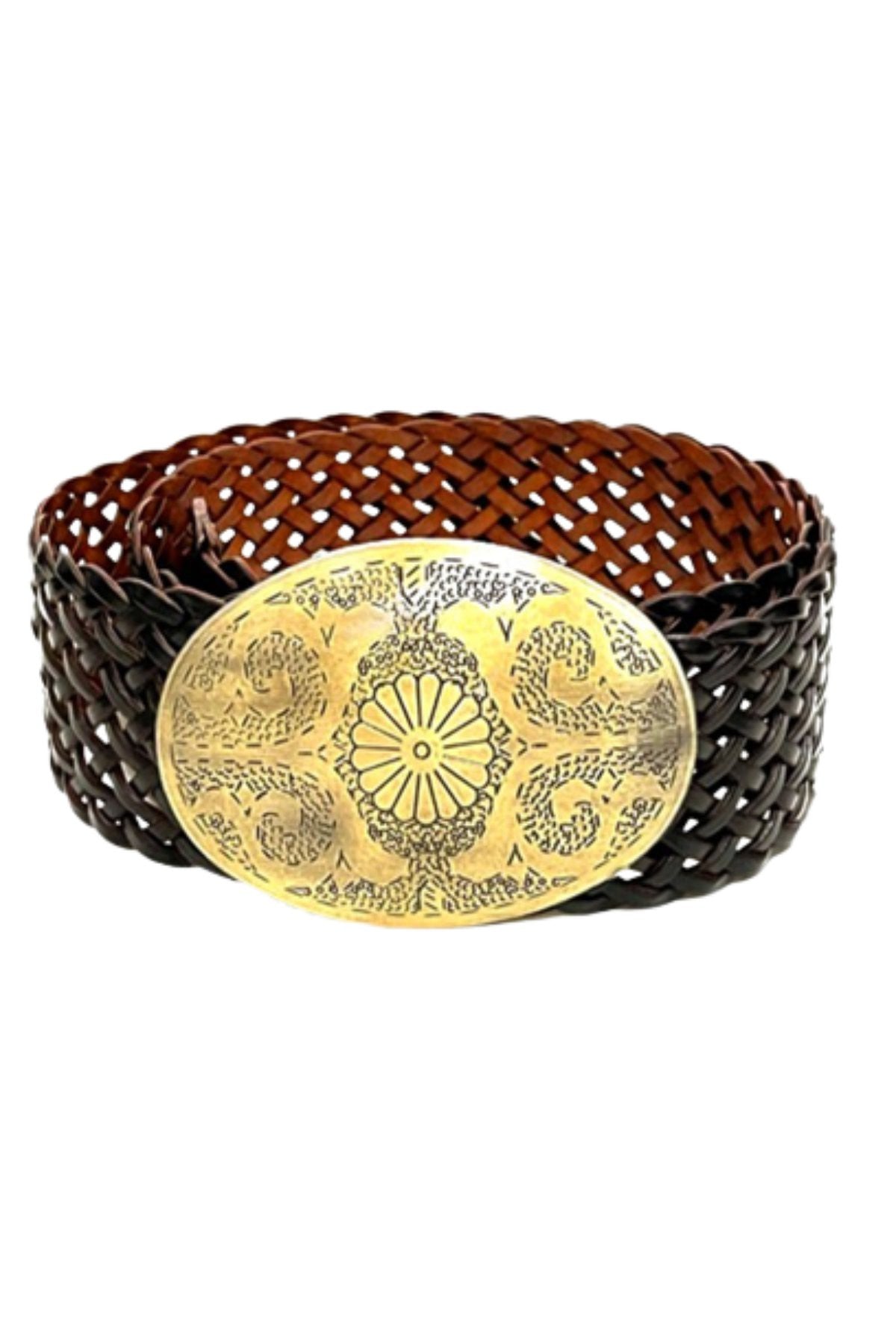 WESTERN STYLE BUCKLE BELT - Fortunate Lemon Shop