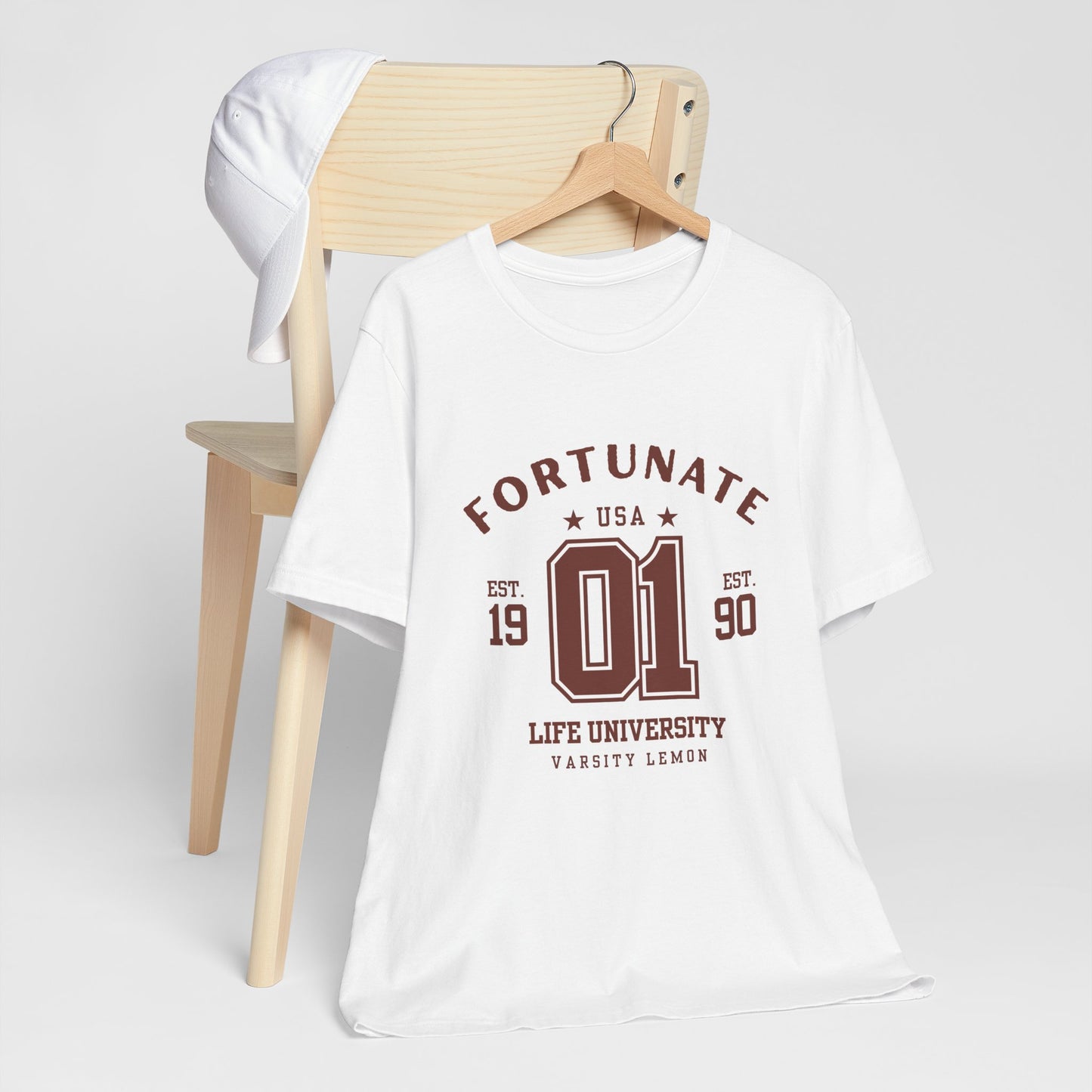 Fortunate 01 Life University T-Shirt - Fortunate Lemon Shop
