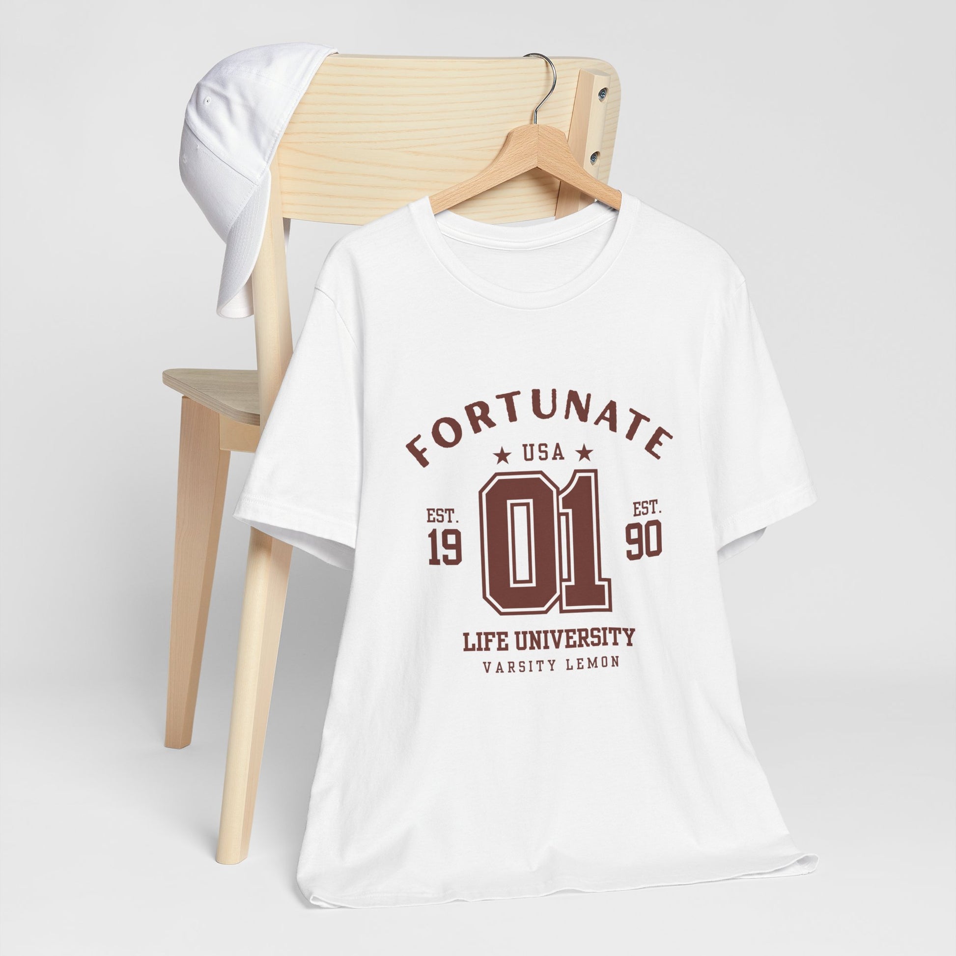 Fortunate 01 Life University T-Shirt - Fortunate Lemon Shop