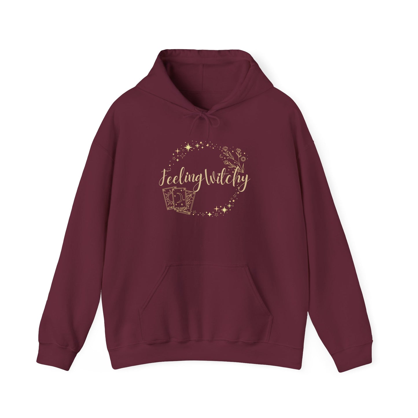 Witchy Hoodie — Witchy Graphic Hooded Sweatshirt - Fortunate Lemon Shop