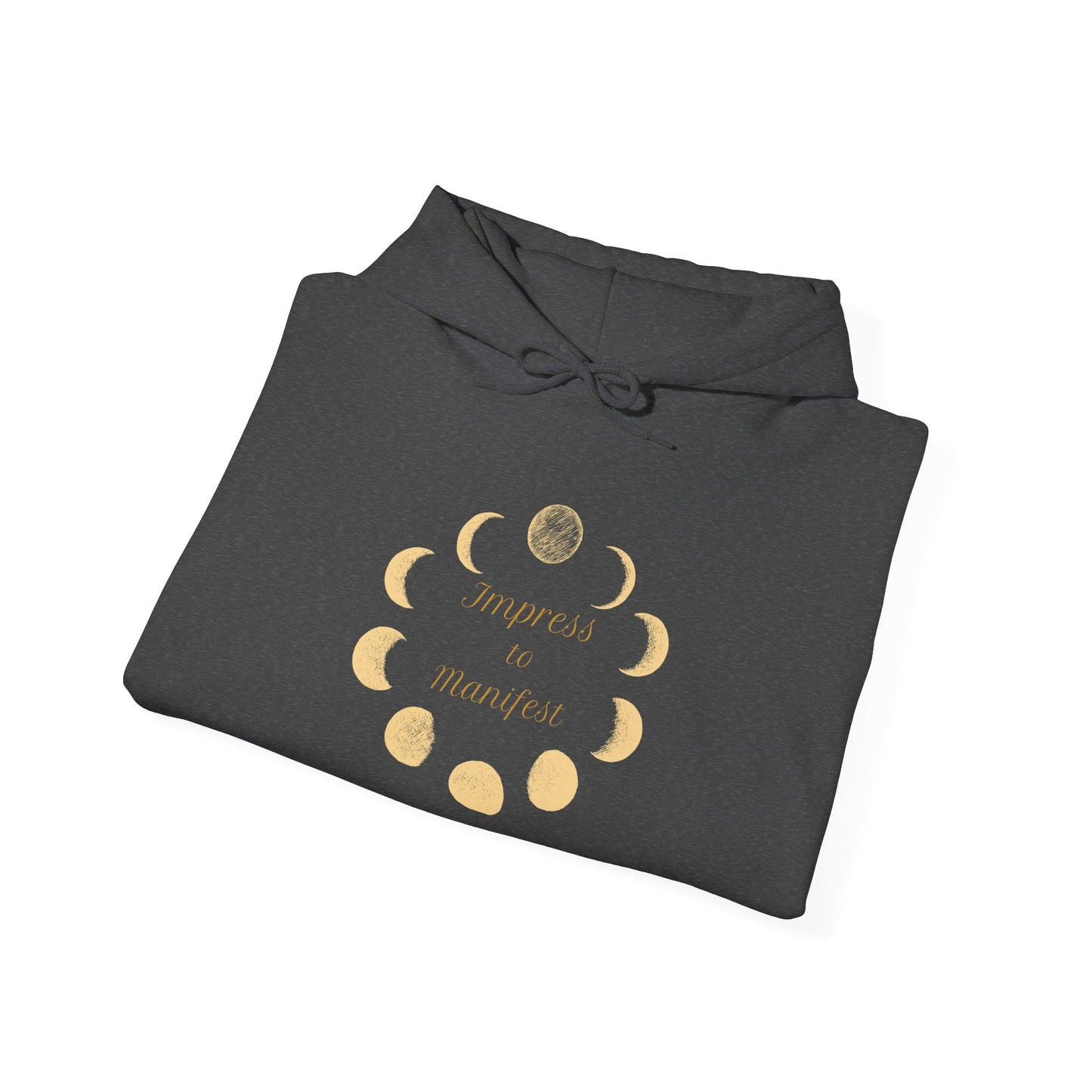 Moon Phase Hoodie — Imperfectly & Perfectly Manifest Lunar Sweatshirt - Fortunate Lemon Shop