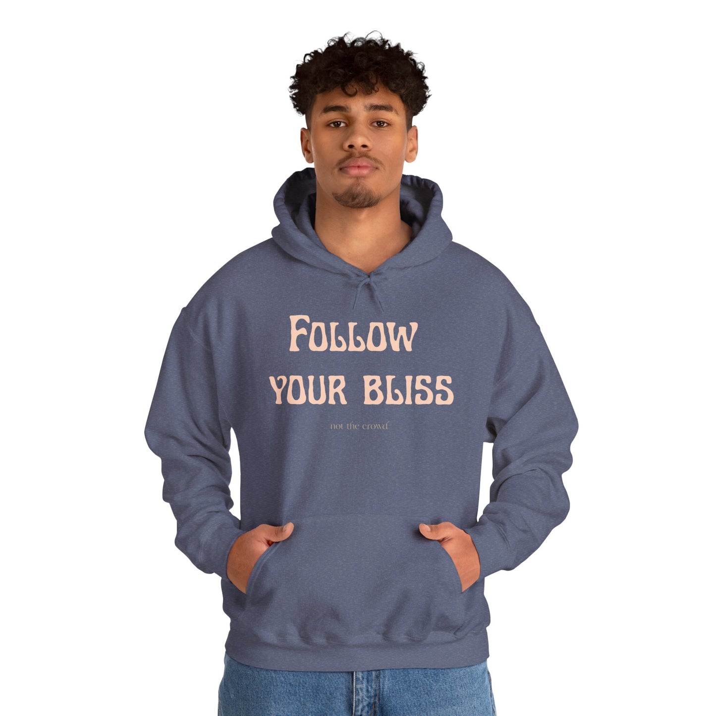 Hoodie — "Follow Your Bliss" Cozy Inspirational Pullover - Fortunate Lemon Shop