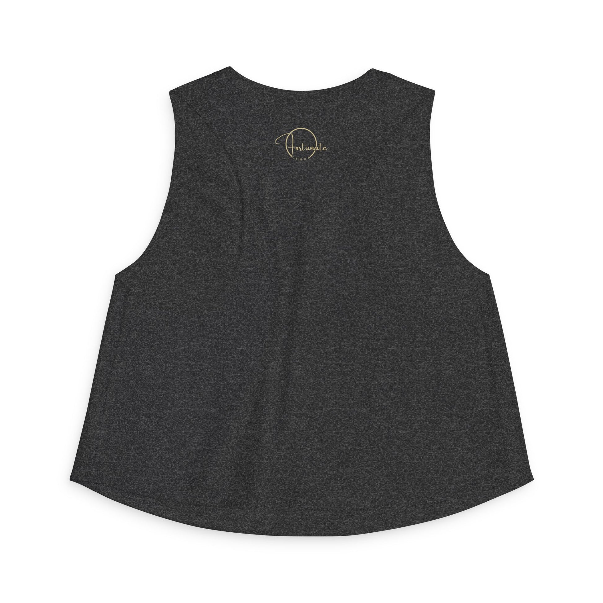Kindness Is So Gangster Crop Top — Bold Positive Graphic Women's Tank - Fortunate Lemon Shop