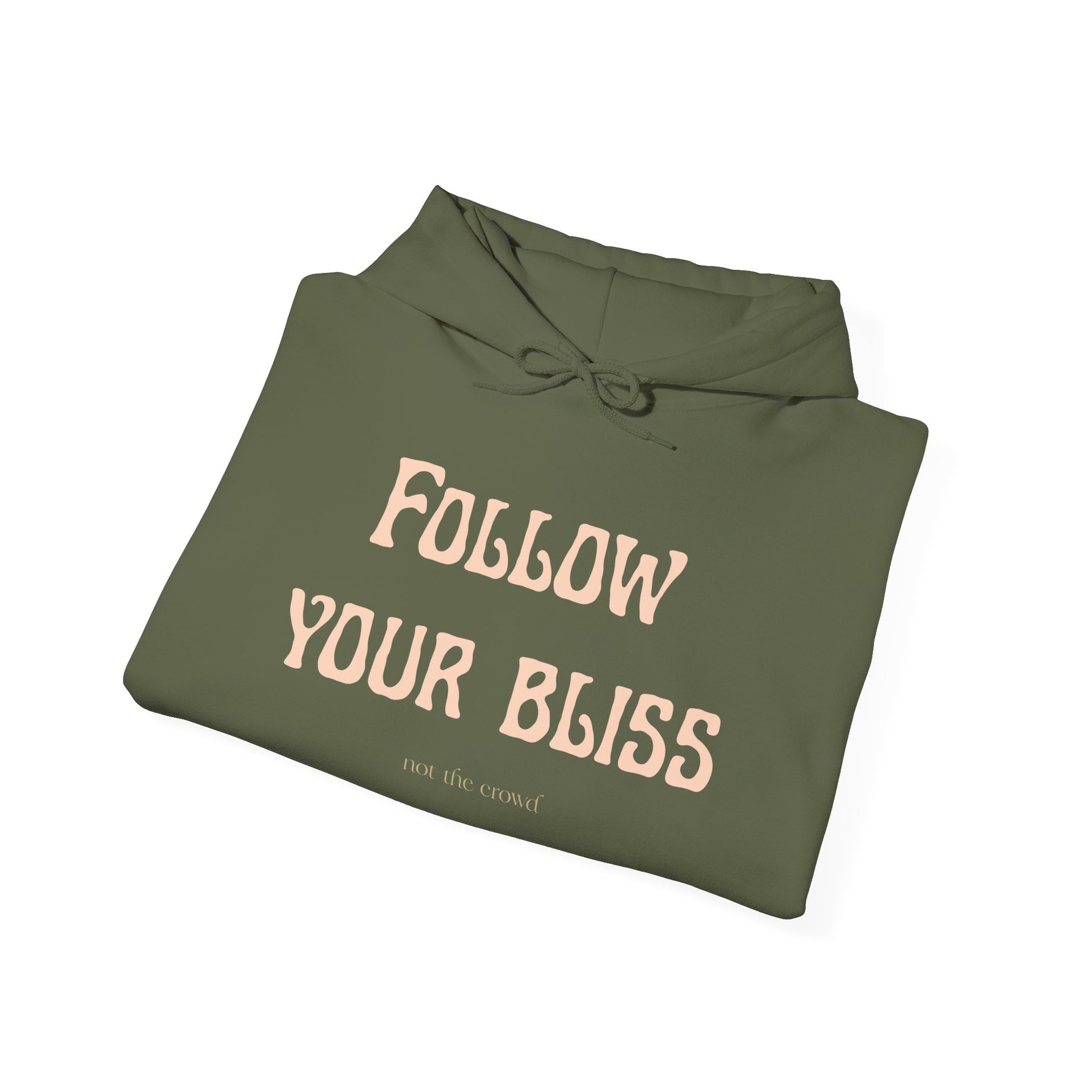 Hoodie — "Follow Your Bliss" Cozy Inspirational Pullover - Fortunate Lemon Shop