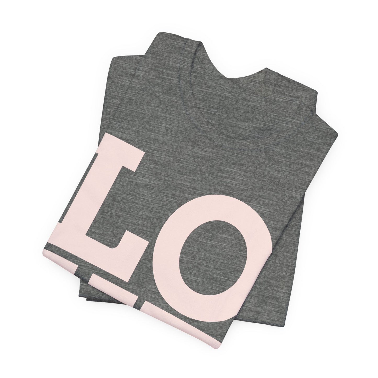 Love Heals Graphic Tee — Inspirational Pink Unisex T-Shirt - Fortunate Lemon Shop