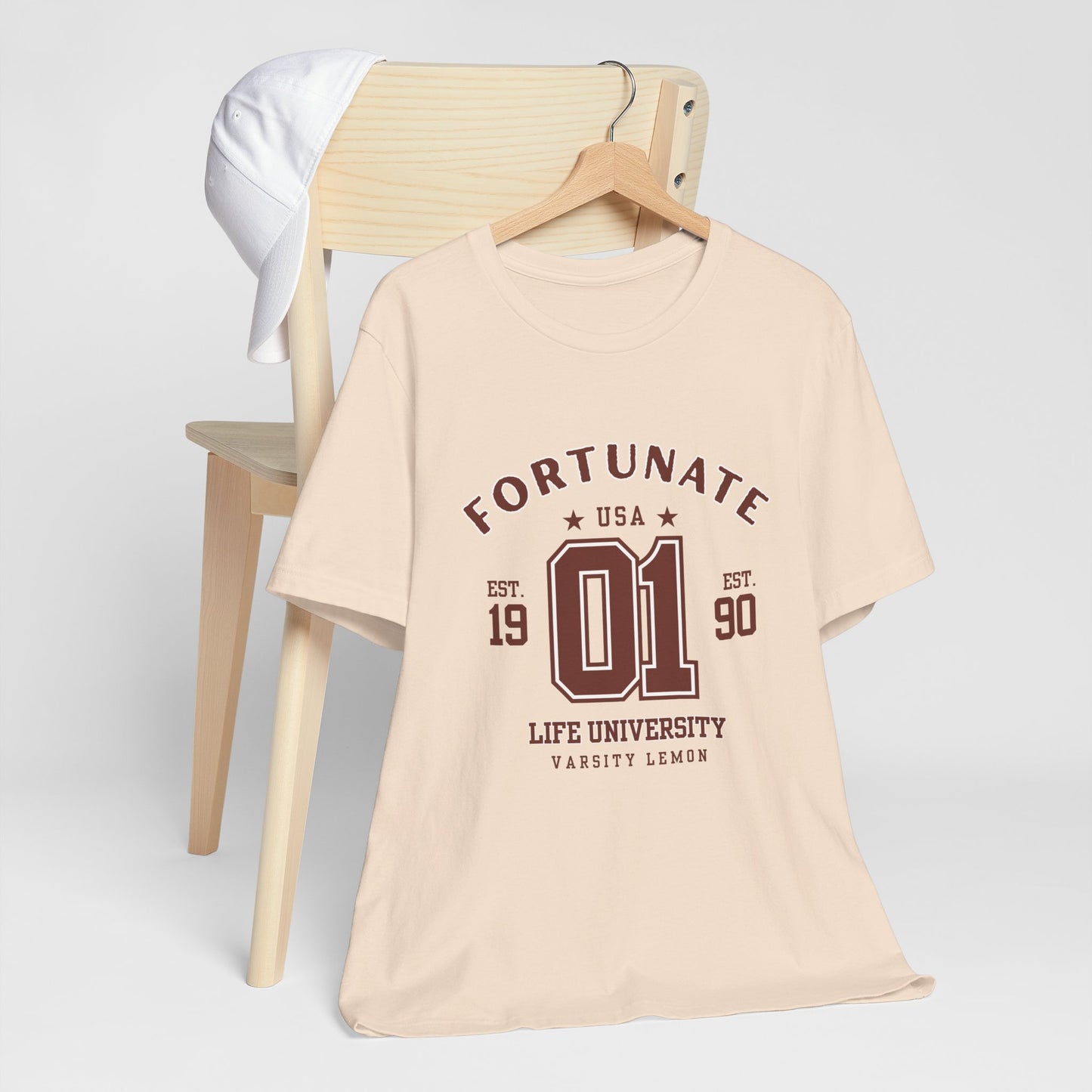 Fortunate 01 Life University T-Shirt - Fortunate Lemon Shop