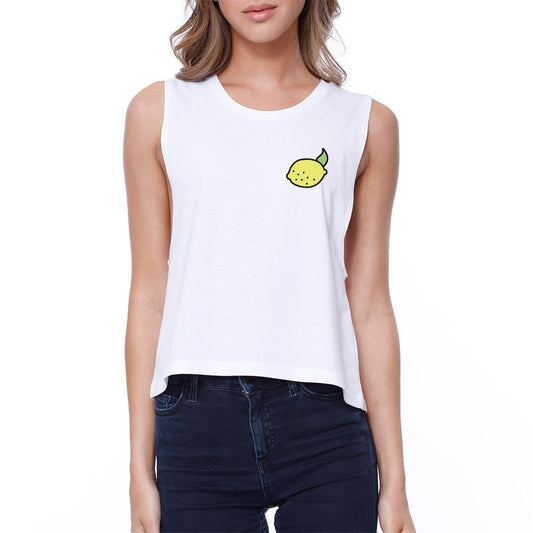 Cute Lemon Pocket Tank Top - Fortunate Lemon Shop