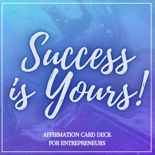 Affirmation Cards for Entrepreneurs - Fortunate Lemon Shop
