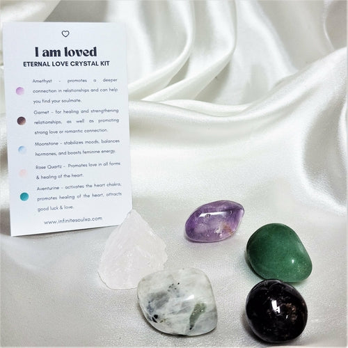 I am Loved - Eternal Love Crystal Kit - Fortunate Lemon Shop