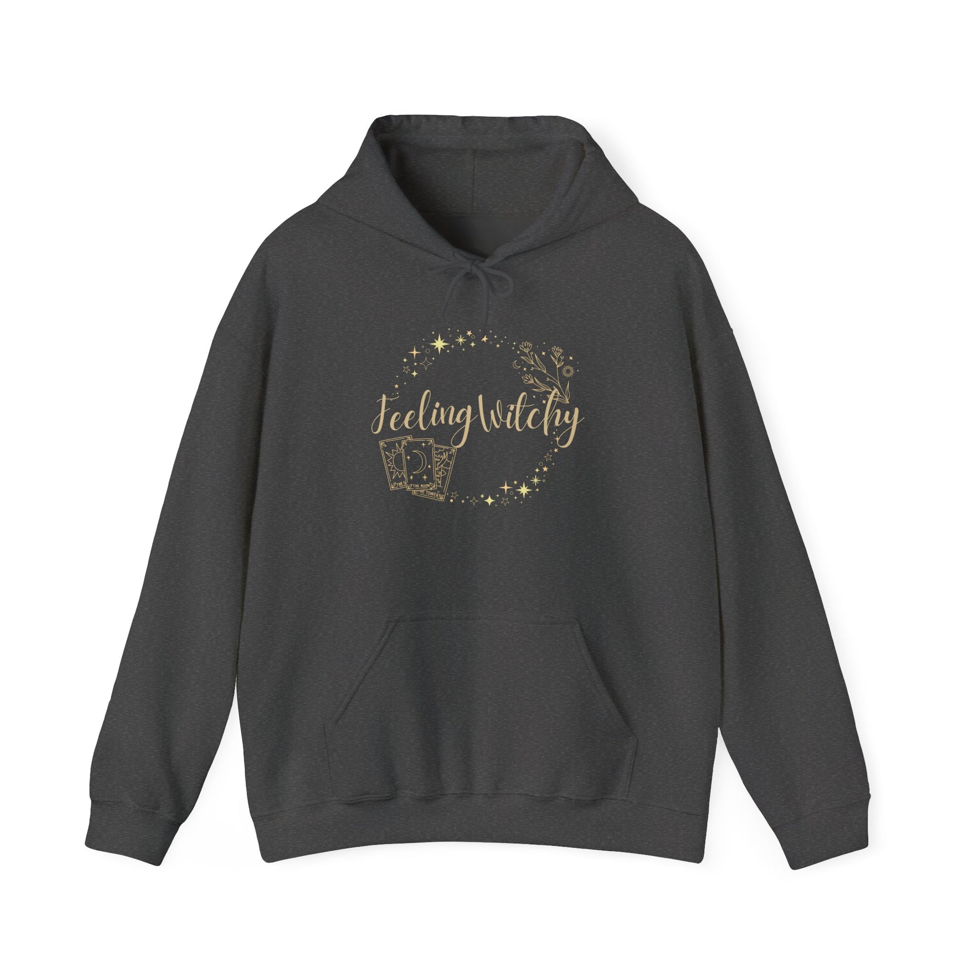 Witchy Hoodie — Witchy Graphic Hooded Sweatshirt - Fortunate Lemon Shop