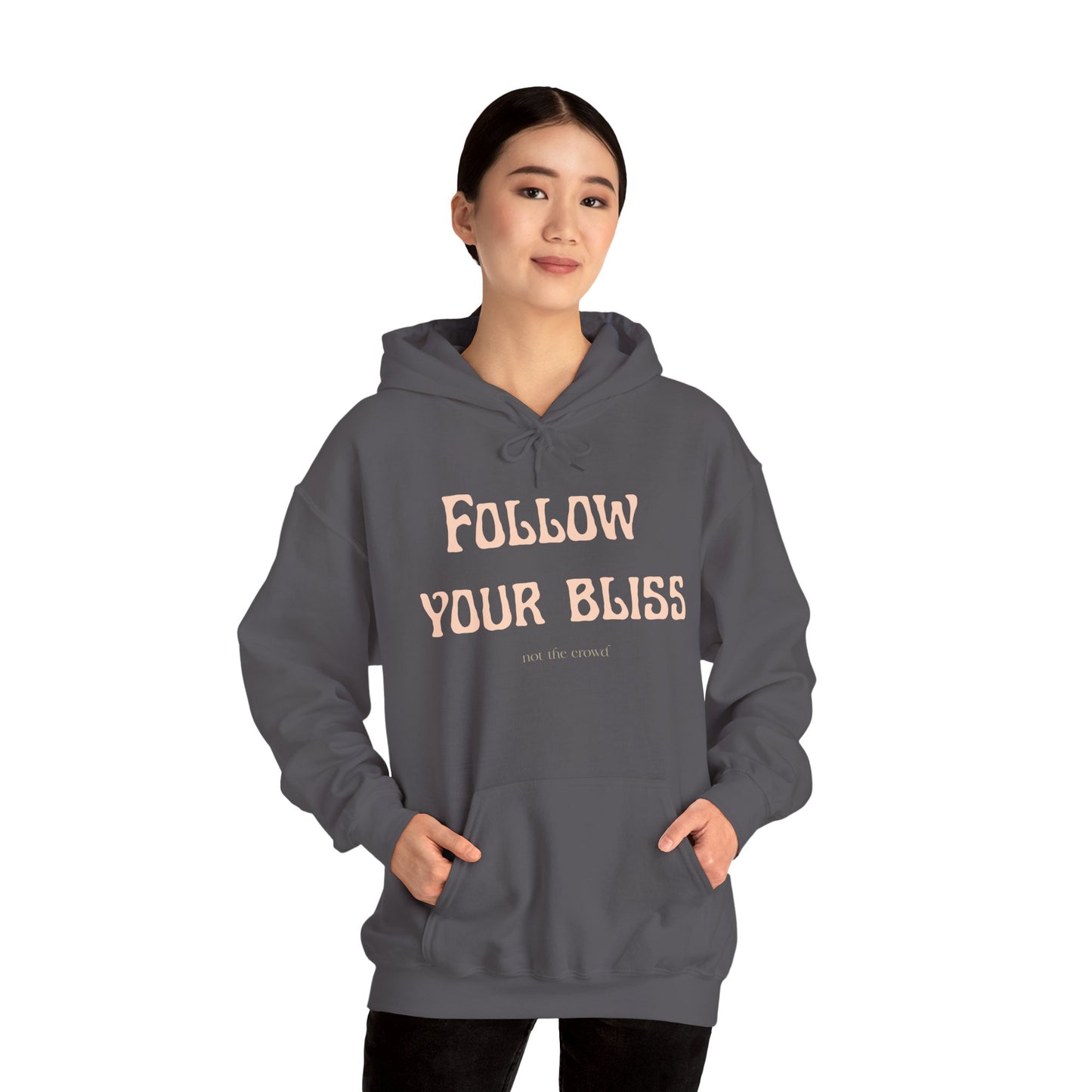 Hoodie — "Follow Your Bliss" Cozy Inspirational Pullover - Fortunate Lemon Shop