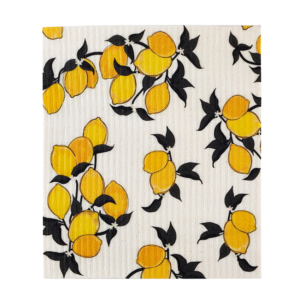 Lemons Organic Compostable Dishcloth
