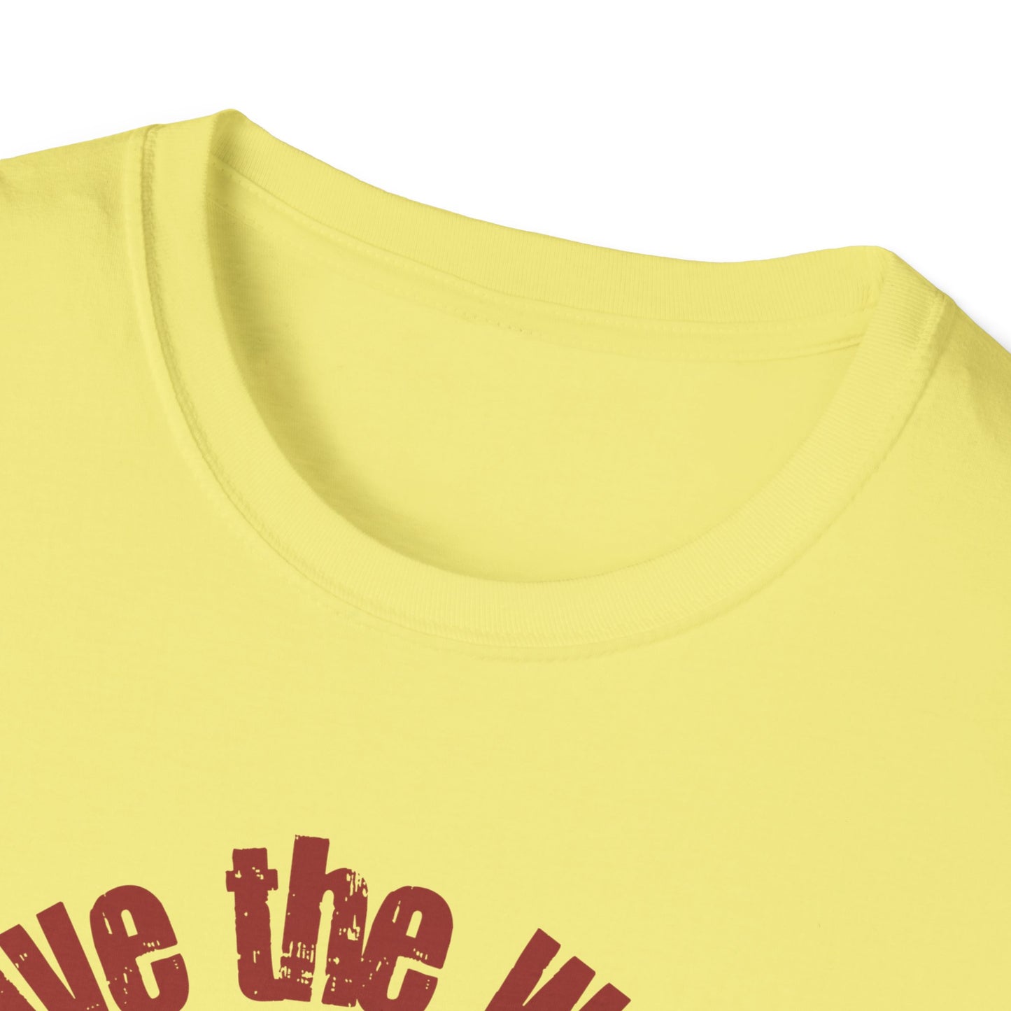 Vintage T-Shirt – "Save the World, Raise a Hippie" Peace Sign Floral Design - Fortunate Lemon Shop
