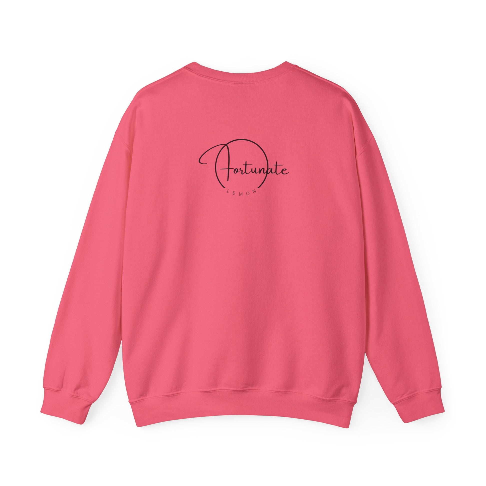 Crewneck Sweatshirt — “we can be heroes” Inspirational Vintage Text Pullover - Fortunate Lemon Shop
