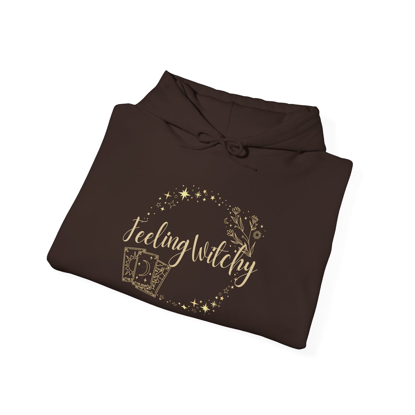 Witchy Hoodie — Witchy Graphic Hooded Sweatshirt - Fortunate Lemon Shop