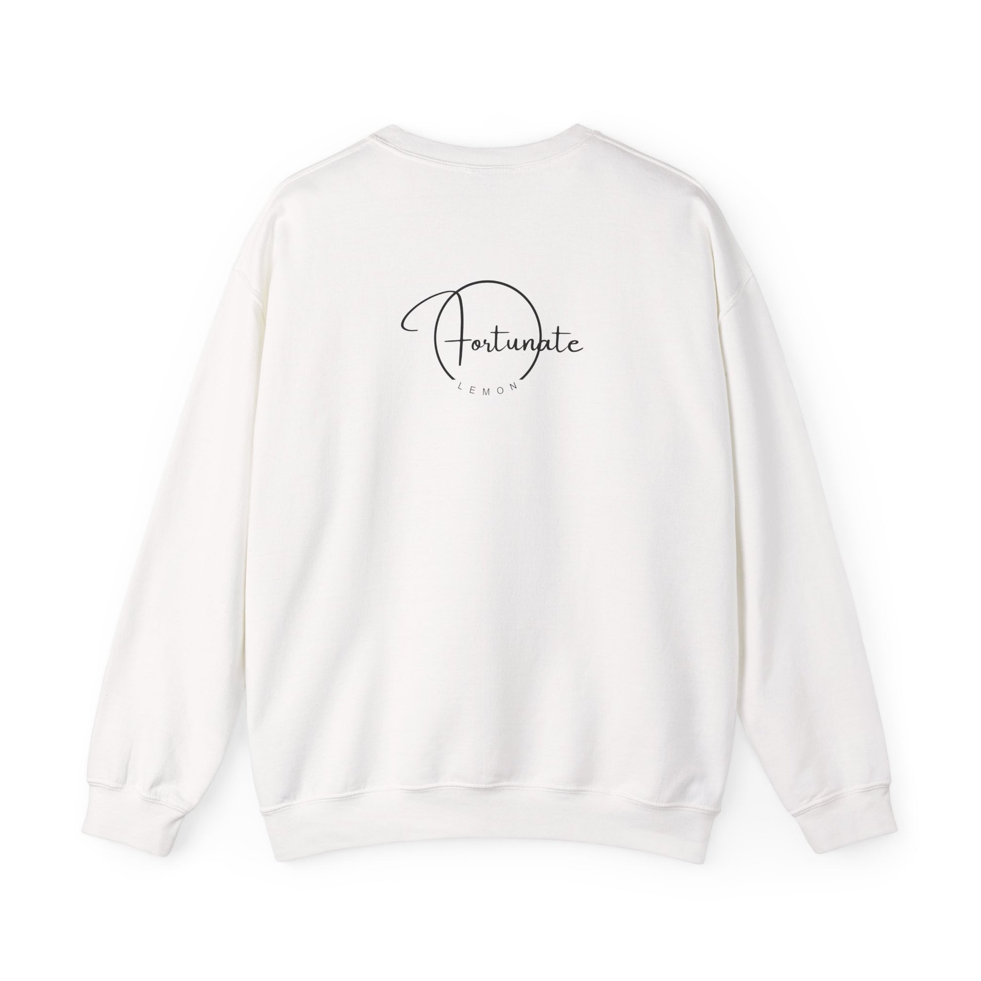 Crewneck Sweatshirt — “we can be heroes” Inspirational Vintage Text Pullover - Fortunate Lemon Shop