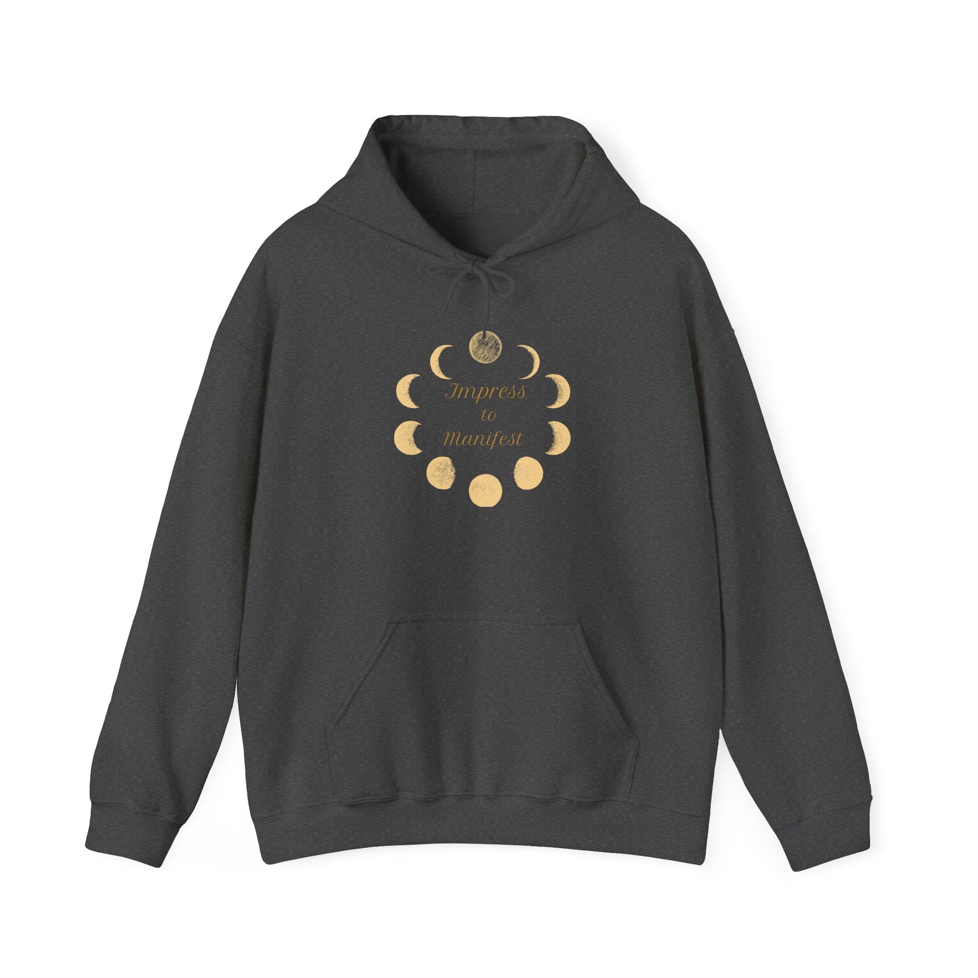 Moon Phase Hoodie — Imperfectly & Perfectly Manifest Lunar Sweatshirt - Fortunate Lemon Shop
