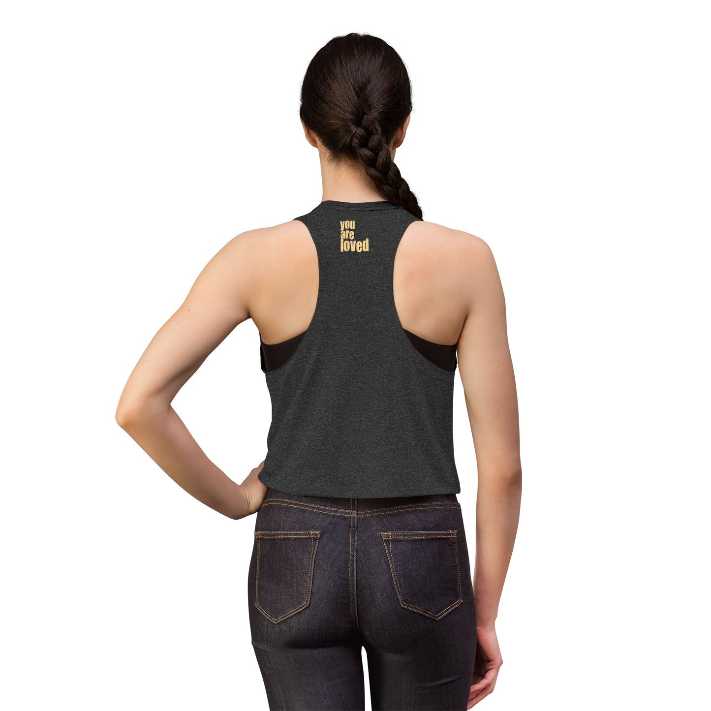 Crop Top — "Follow Your Bliss" Motivational Women's Crop Top - Fortunate Lemon Shop