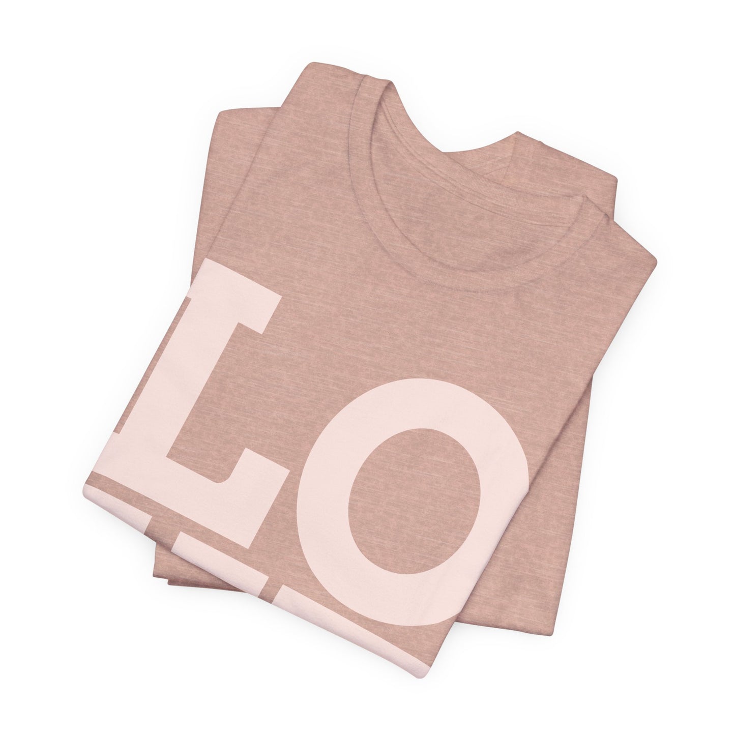 Love Heals Graphic Tee — Inspirational Pink Unisex T-Shirt - Fortunate Lemon Shop