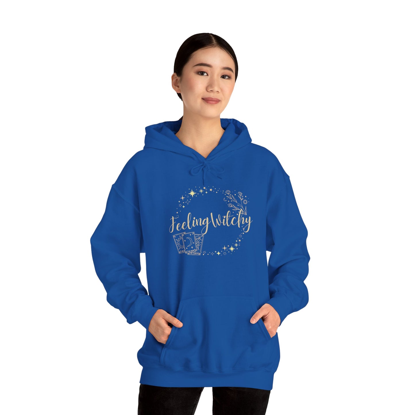 Witchy Hoodie — Witchy Graphic Hooded Sweatshirt - Fortunate Lemon Shop