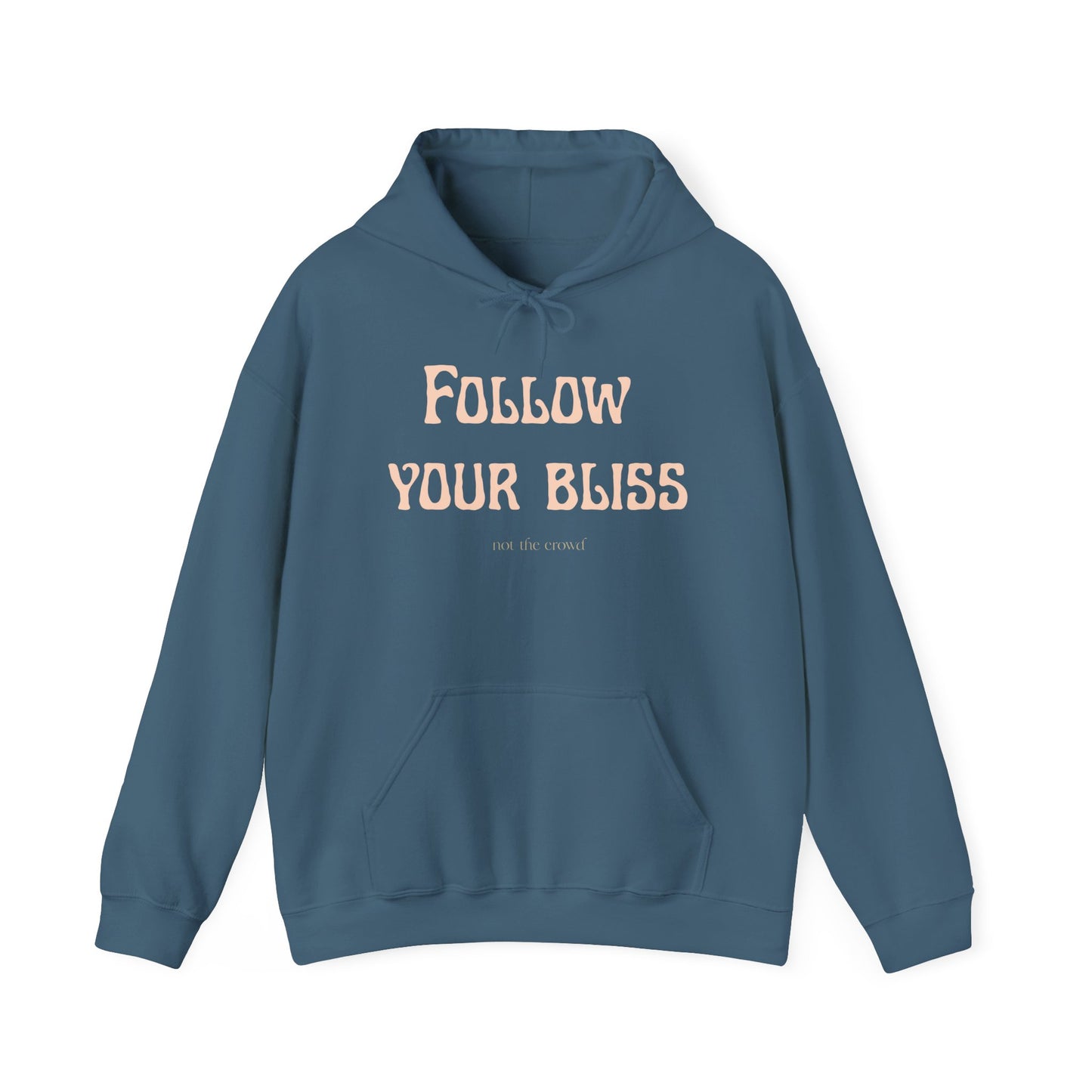 Hoodie — "Follow Your Bliss" Cozy Inspirational Pullover - Fortunate Lemon Shop