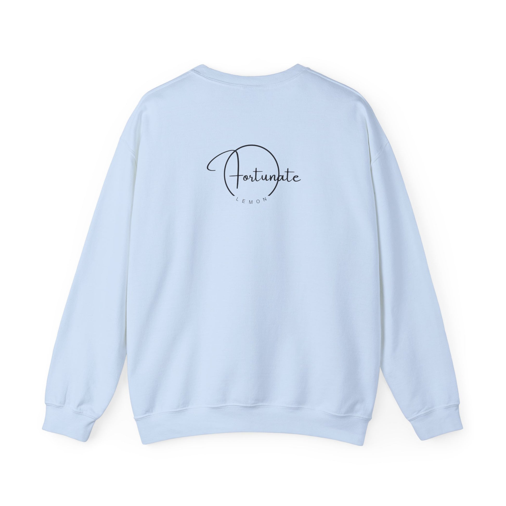 Crewneck Sweatshirt — “we can be heroes” Inspirational Vintage Text Pullover - Fortunate Lemon Shop