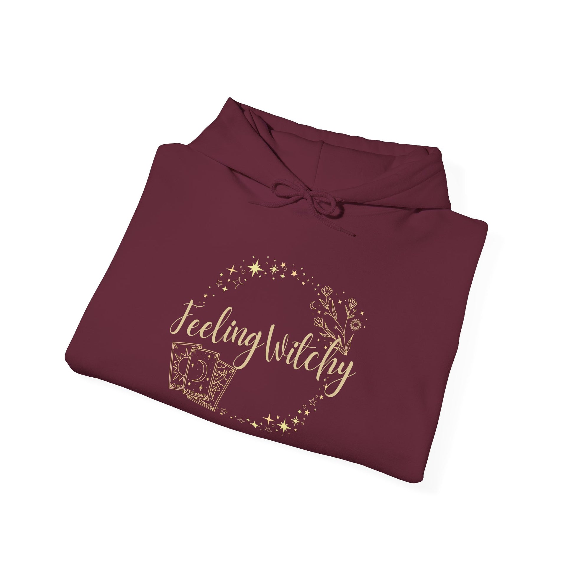 Witchy Hoodie — Witchy Graphic Hooded Sweatshirt - Fortunate Lemon Shop