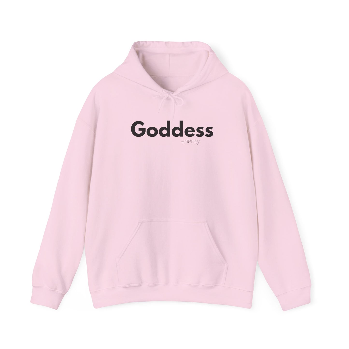 Goddess Vibe Hoodie — Minimal Script Pullover
