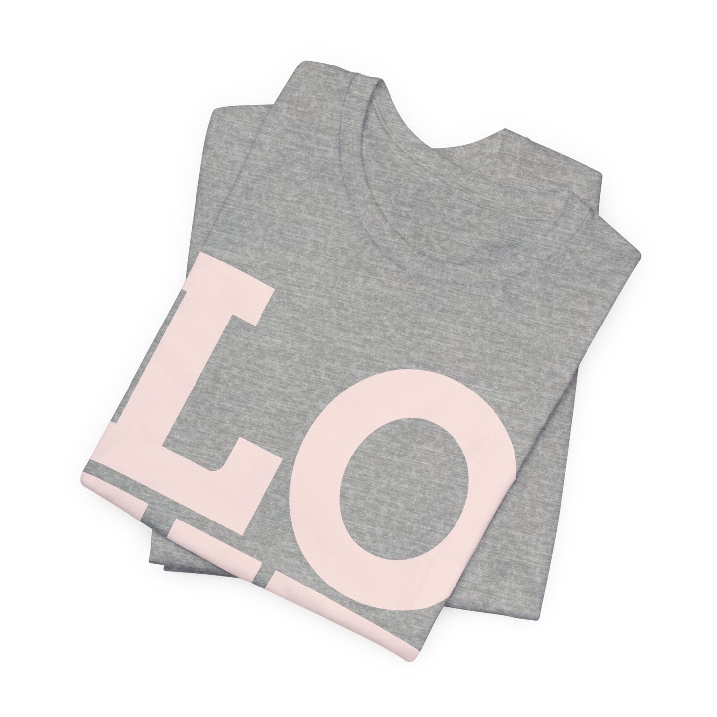 Love Heals Graphic Tee — Inspirational Pink Unisex T-Shirt - Fortunate Lemon Shop