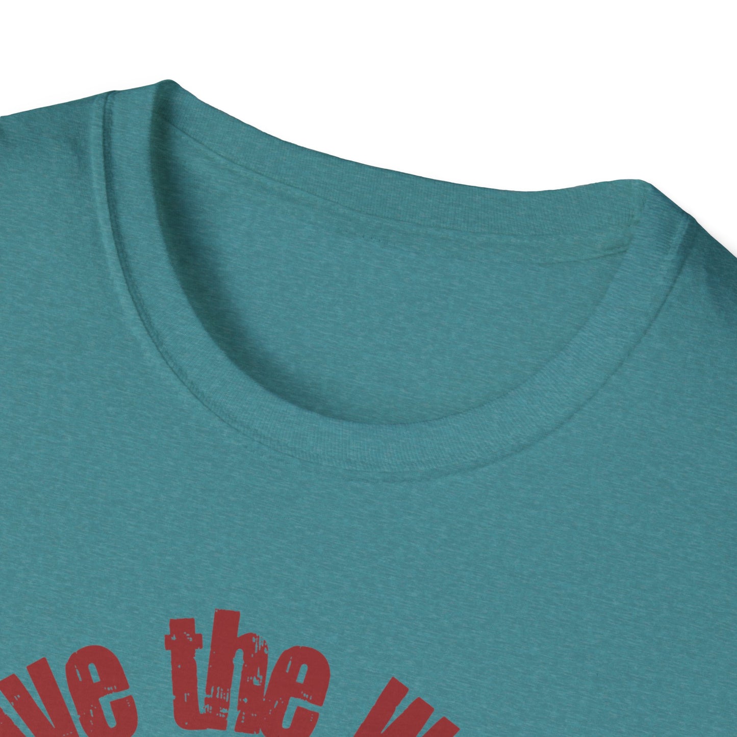 Vintage T-Shirt – "Save the World, Raise a Hippie" Peace Sign Floral Design - Fortunate Lemon Shop