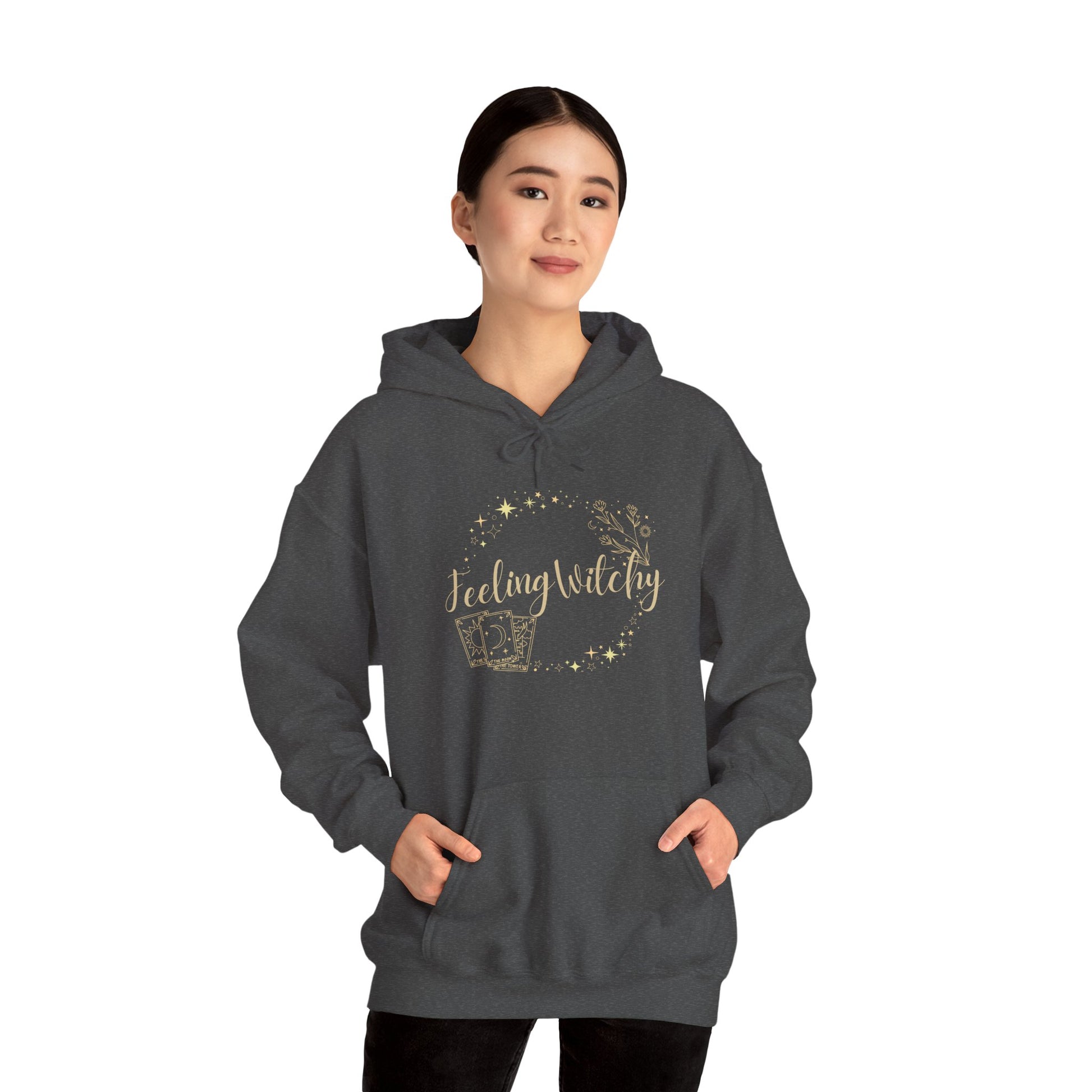 Witchy Hoodie — Witchy Graphic Hooded Sweatshirt - Fortunate Lemon Shop