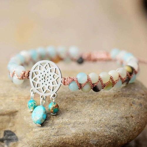 Braided Amazonite Spiritual Bracelet Default Title