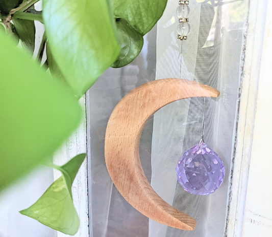 Crescent Moon Rainbow Maker | Goddess Provisions - Fortunate Lemon Shop