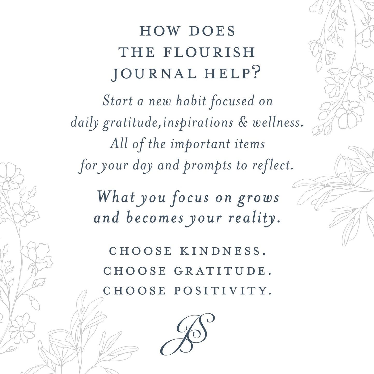 Flourish // Wellness Journal - Fortunate Lemon Shop