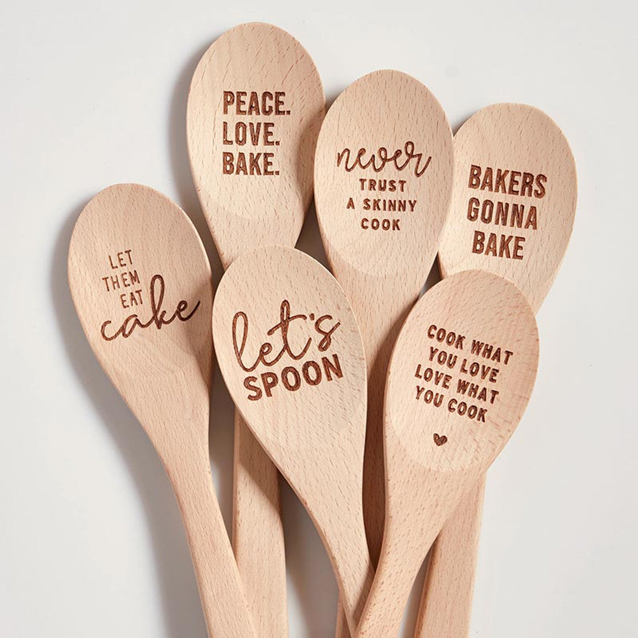 Let Them Eat Cake Marie Antoinette Inspired Cooking Spoon | Cute - Fortunate Lemon Shop