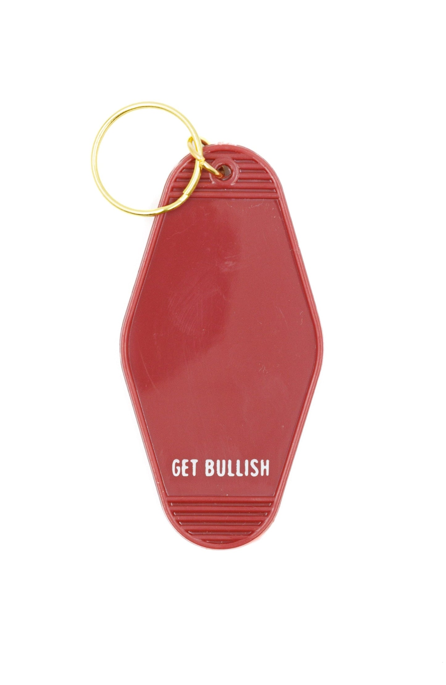 So Pretty and Witty and Gay Motel Style Keychain in Red - Fortunate Lemon Shop