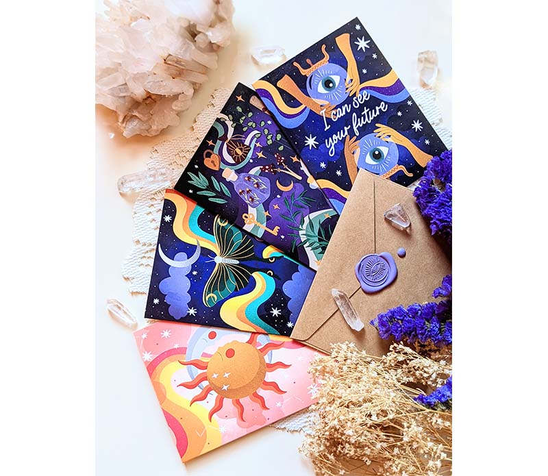 Magical Memos Greeting Cards | Goddess Provisions - Fortunate Lemon Shop