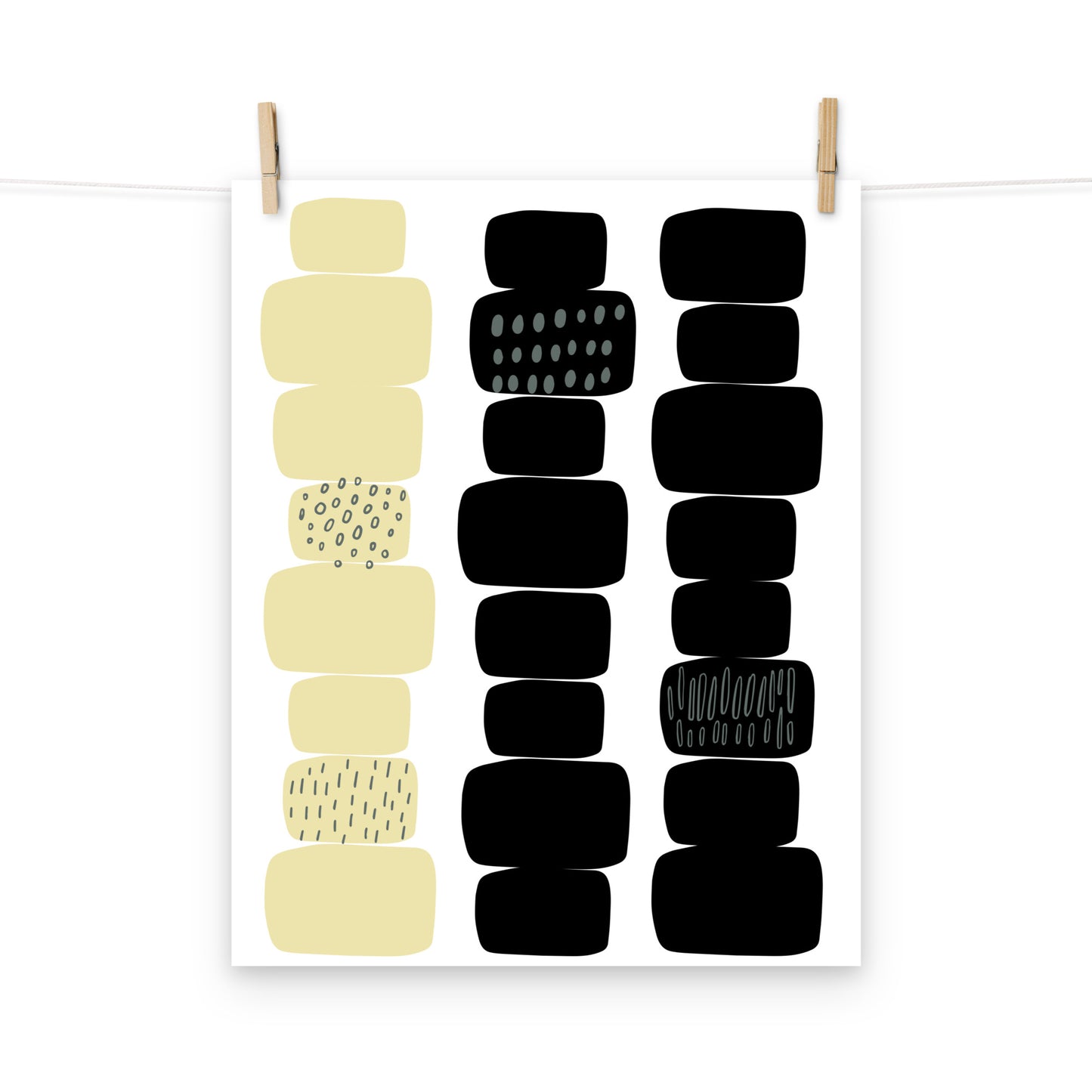 Modern Design 03 Art Print - Fortunate Lemon Shop