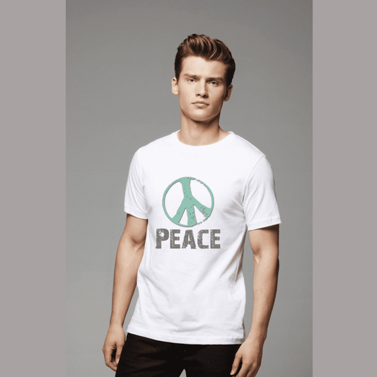 Peace Sign Short-Sleeve Unisex T-Shirt - Fortunate Lemon Shop