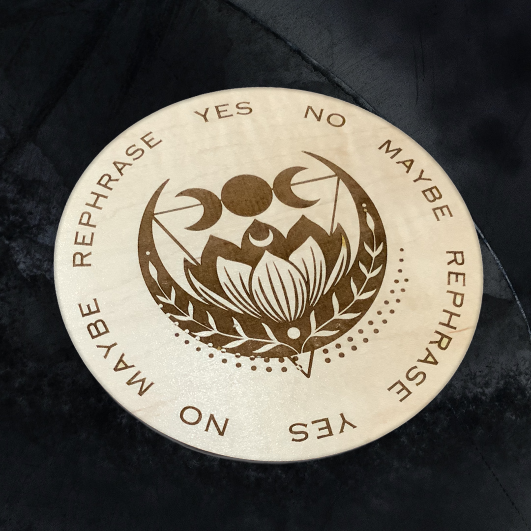 Lotus Moon Cycle Pendulum Board - Fortunate Lemon Shop