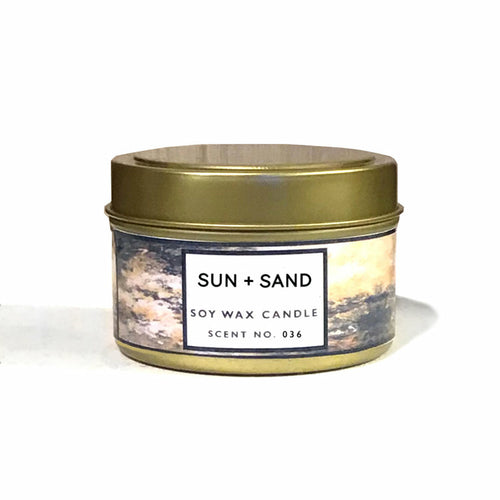 Sun + Sand Soy Wax Candle 4oz