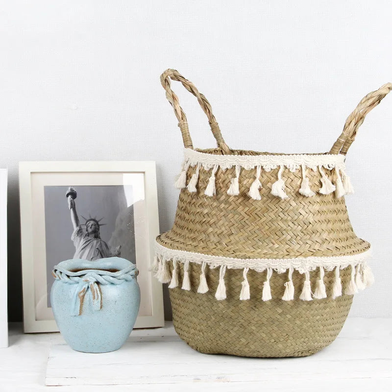 Boho Decor Wicker Baskets