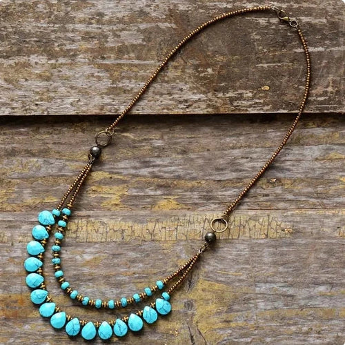 Turquoise Choker Necklace