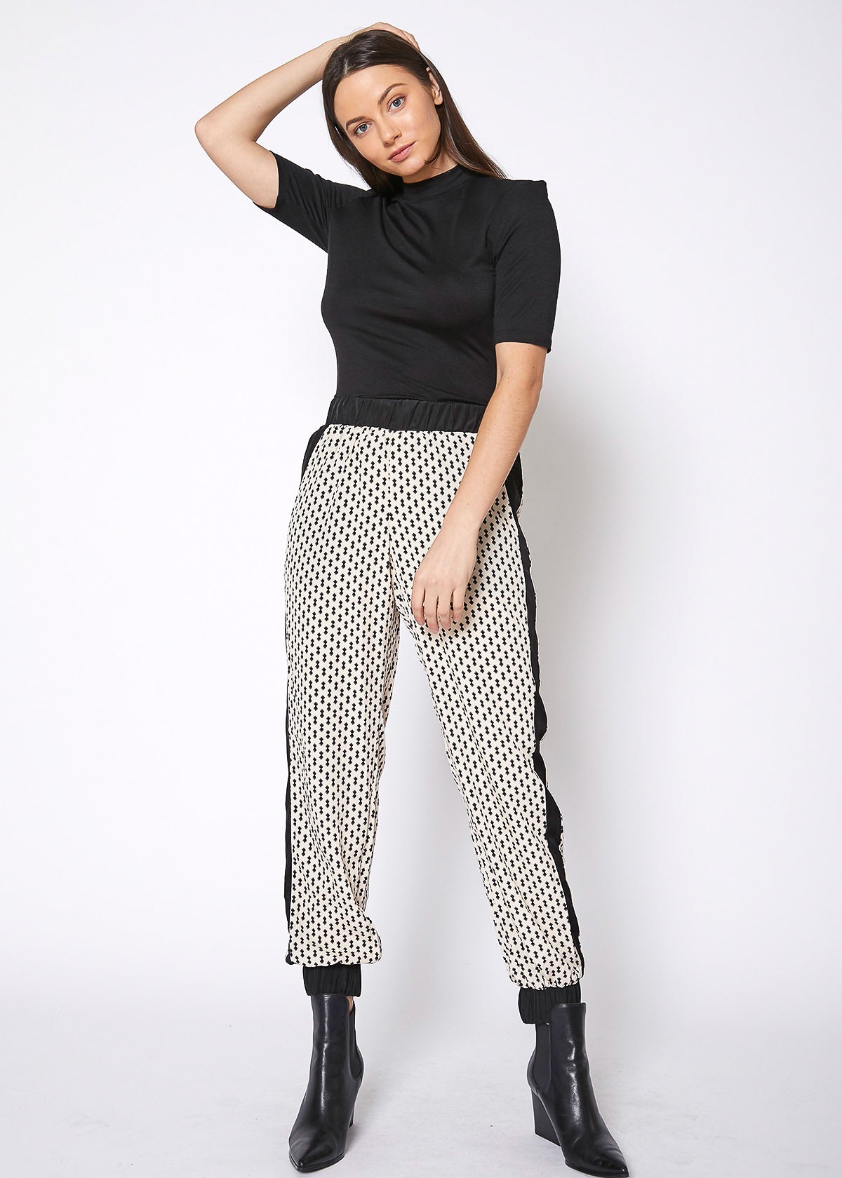 Casual Cuffed Hem Pants - Fortunate Lemon Shop