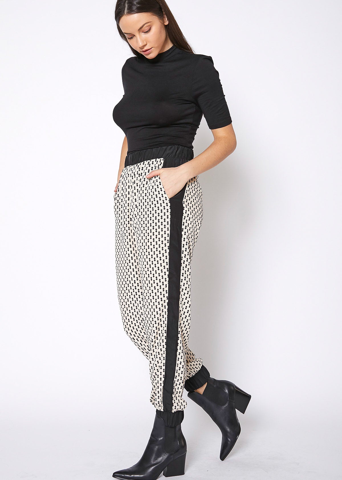 Casual Cuffed Hem Pants - Fortunate Lemon Shop